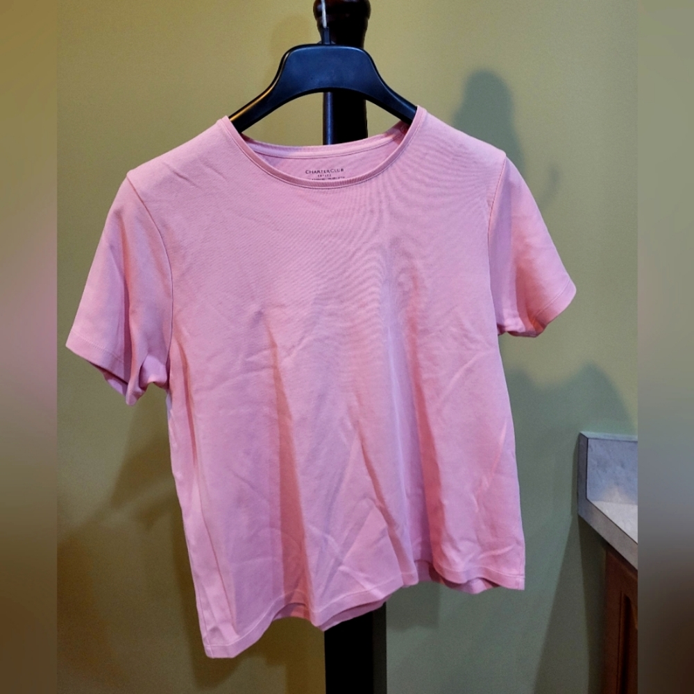 Charter Club Pink Tee